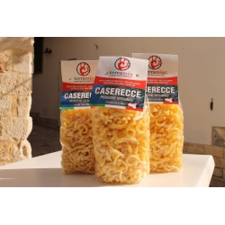 Caserecce trapanesi di grano duro g. 500  prodotto con semola Siciliana a basse temperature