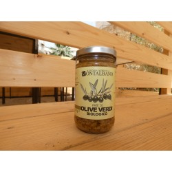 Patè biologico di olive verdi  190 gr