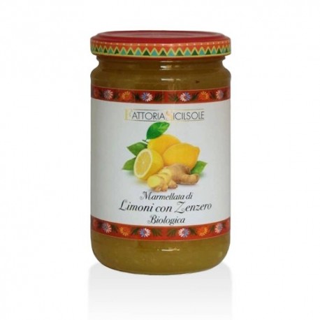 Marmellata di Limoni e Zenzero BIO gr.360