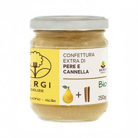 Confettura Bio Pera e Cannella gr.250