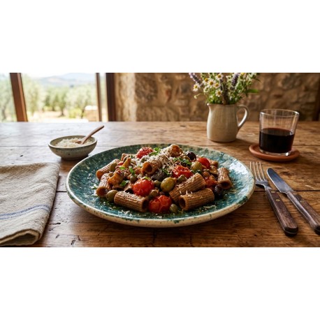 Pasta siciliana Varietà Perciasacchi BIO Integrale PACCHERI gr.500